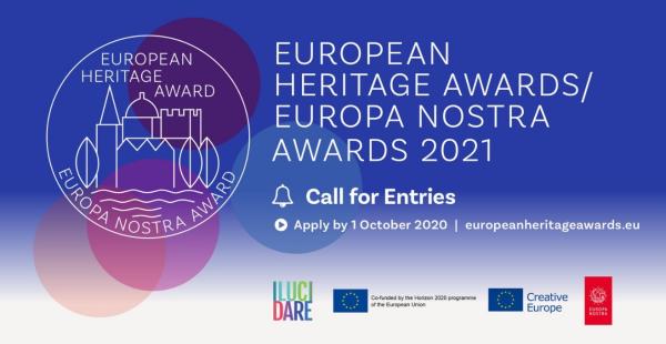You are currently viewing Valstybinė kultūros paveldo komisija ragina teikti paraiškas 2021 m. Europa Nostra apdovanojimams
