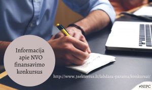 Read more about the article NVO vienijančių asociacijų institucinio stiprinimo projektų finansavimo 2021 m.konkursas