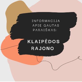 You are currently viewing Informacija apie Klaipėdos rajono savivaldybės gautas paraiškas