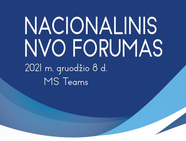 Read more about the article Nacionalinis NVO forumas