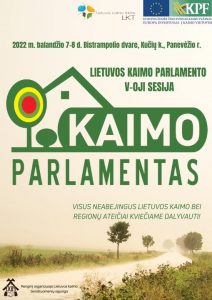 Read more about the article Kvietimas į Lietuvos kaimo parlamentą